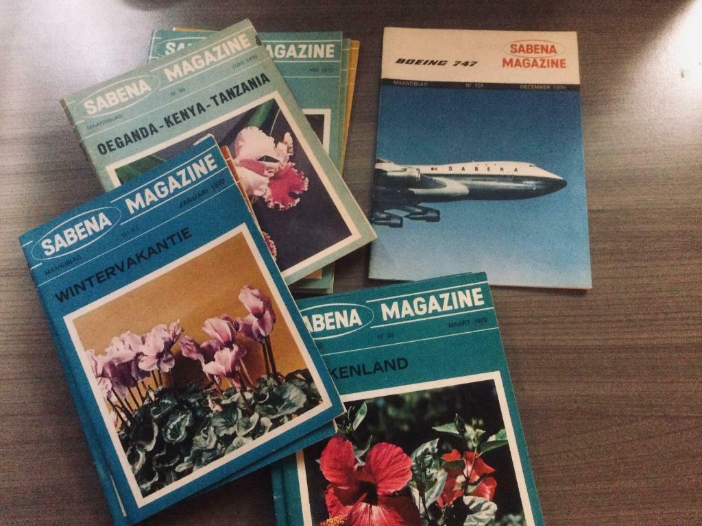 Jaargang Sabena Magazine - 1970, Boeken, Tijdschriften en Kranten, Verzenden, Zo goed als nieuw, Sport en Vrije tijd