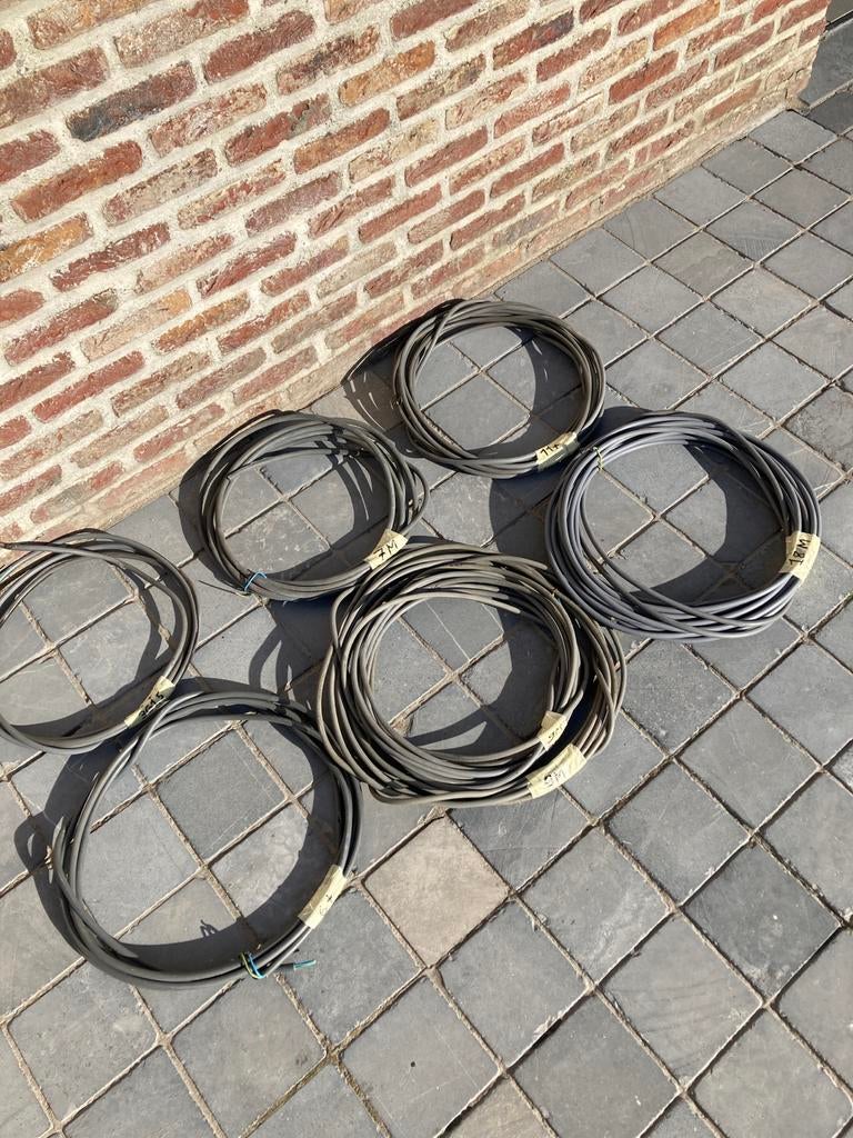 XVB 3G,4G,5G 1,5 en 2,5 verschillende stukken/lengtes, Ophalen, Gebruikt