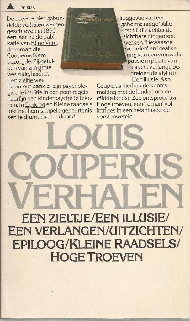 LOUIS COUPERUS - VERHALEN, LOUIS COUPERUS, Ophalen of Verzenden, Zo goed als nieuw, Nederland