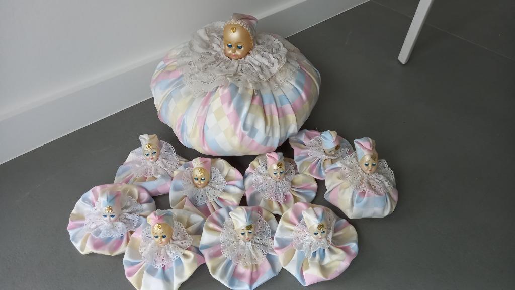 Oosterse popjes/zakje in pastelkleuren, Enlèvement ou Envoi