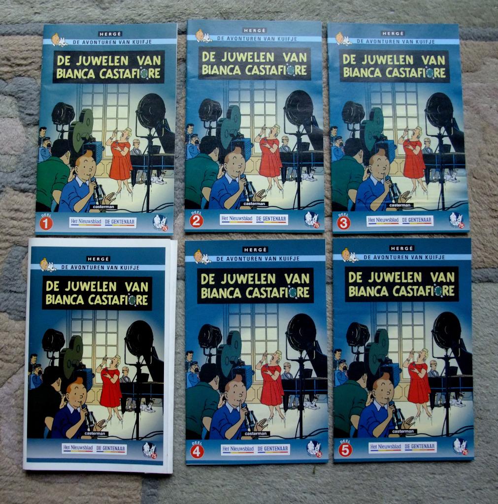 Hergè - Kuifje: De juwelen van Bianca Castafiori - VOLLEDIG, Boeken, Ophalen of Verzenden, Nieuw