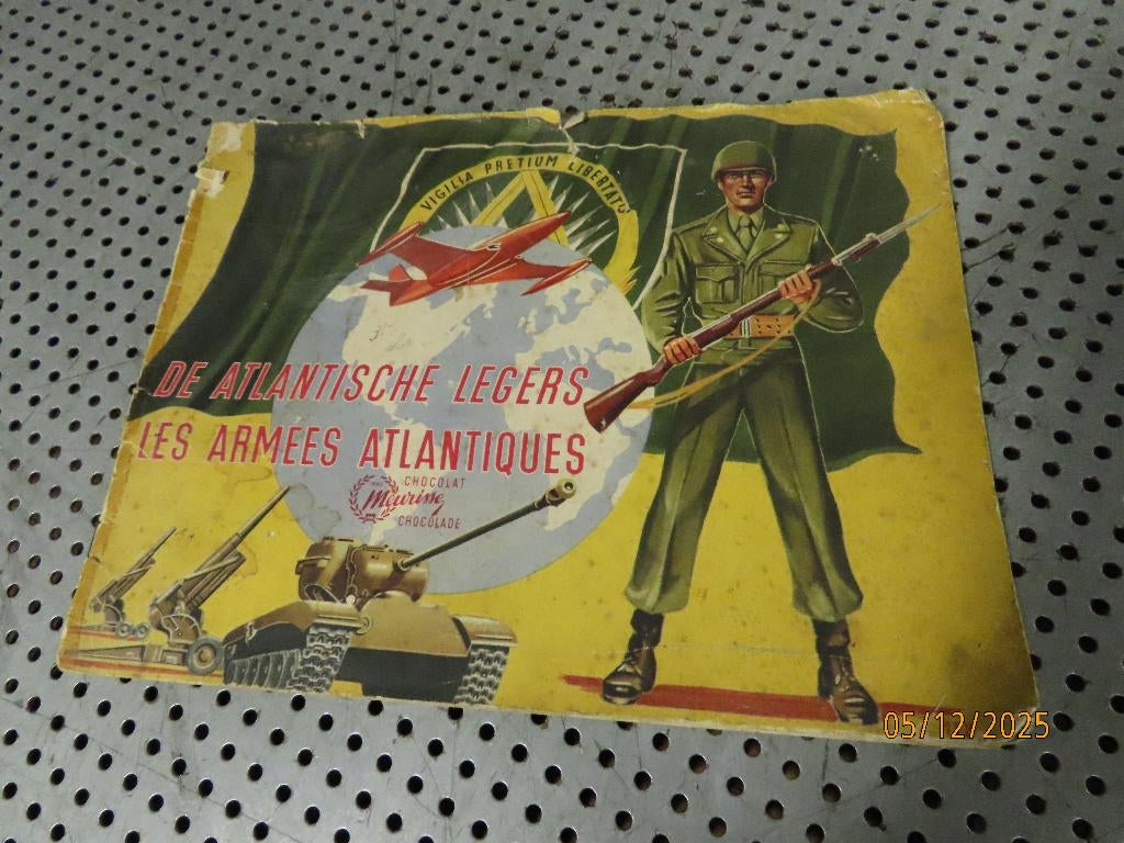 Plakboek jaren '50 NAVO - NATO Meurisse Chocolade, Enlèvement ou Envoi, 1945 à nos jours, Utilisé, Autres sujets/thèmes