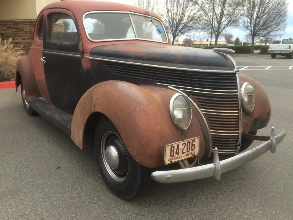 Ford Coupe 1938 V8 flathead, Auto's, Achterwielaandrijving, Handgeschakeld, 3600 cc, Particulier