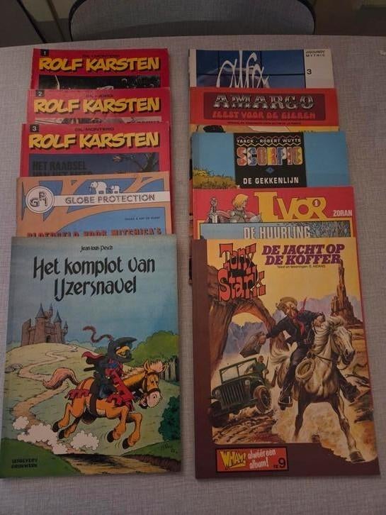 10 x 1re édition, Livres, BD, Enlèvement ou Envoi, Comme neuf