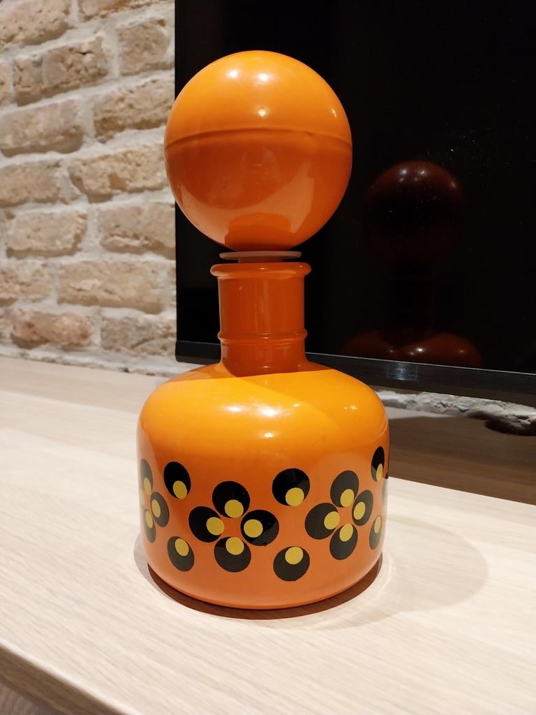 Karaf lacrima christi italiaans vintage, Antiek en Kunst, Ophalen of Verzenden
