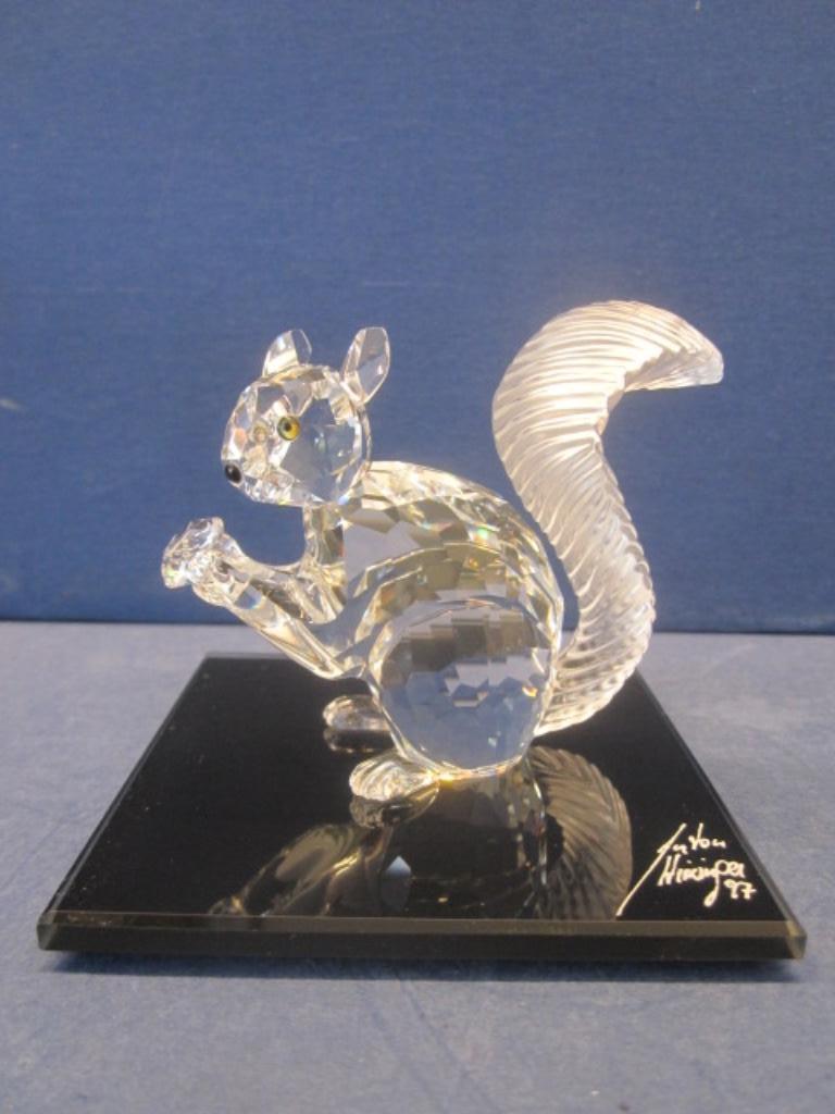 Swarovski Limited Edition  eekhoorn ,zonder-omdoos, Verzamelen, Ophalen of Verzenden, Nieuw, Figuurtje