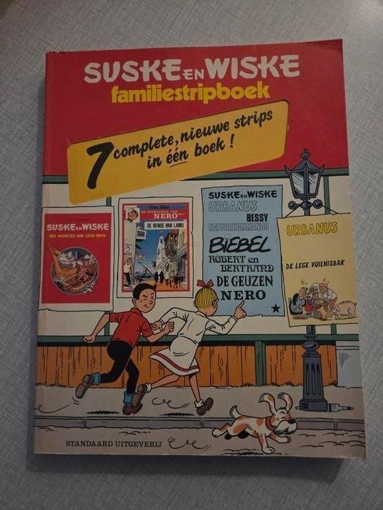 Familiestripboek Suske en Wiske 1ste druk., Boeken, Strips | Comics, Eén comic, Willy Vandersteen, Europa, Ophalen of Verzenden
