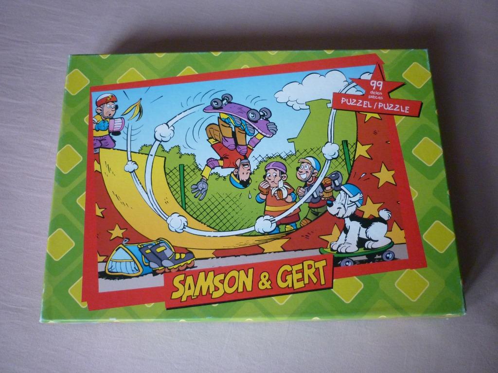 Puzzel Samson & Gert - Studio 100 - 99 Stukken, Enlèvement ou Envoi, Plus de 50 pièces, Comme neuf, 4 à 6 ans