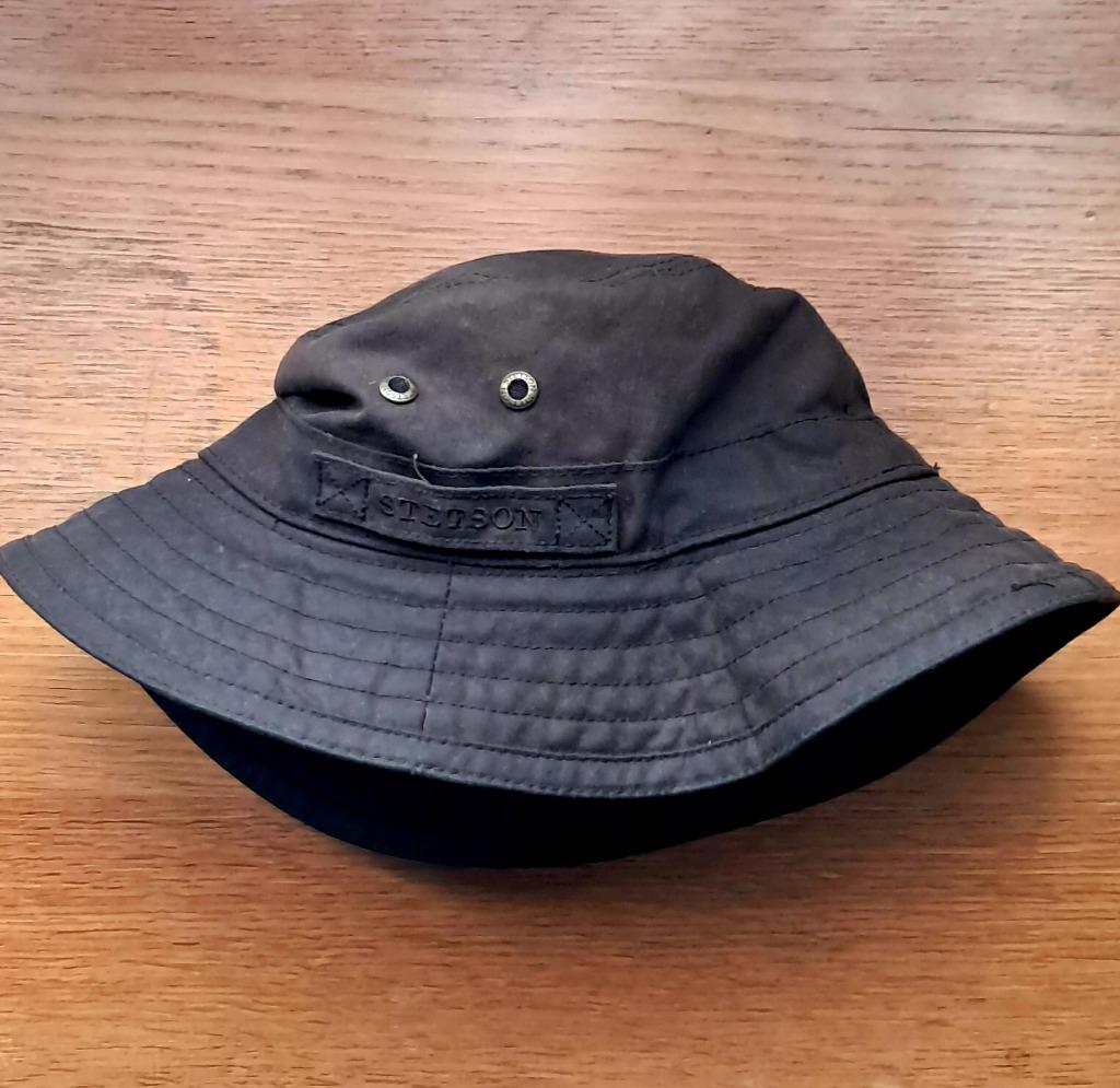 Stetson Genuine Waxed Cotton (100%), Stetson, Hoed, Ophalen of Verzenden, 57 cm (M, 7⅛ inch) of minder