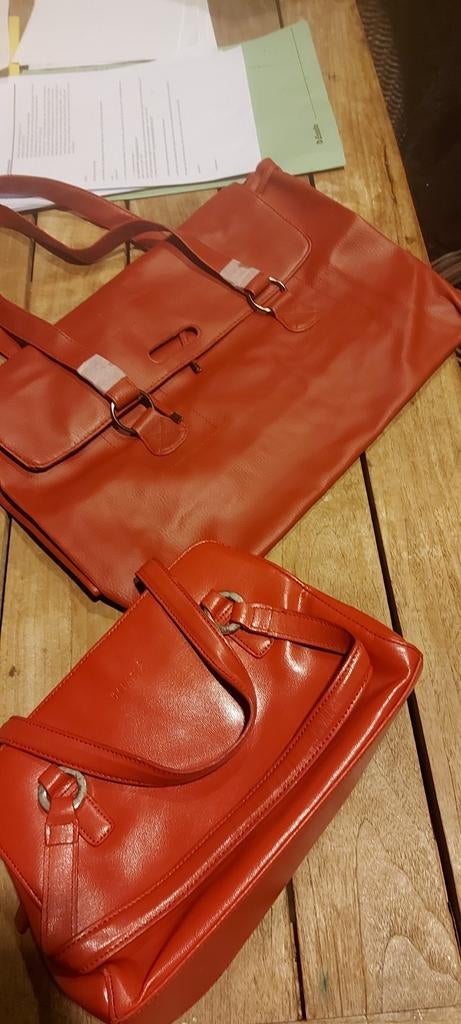 Rode handtassen grote : daniel hechter, Ophalen of Verzenden, Nieuw
