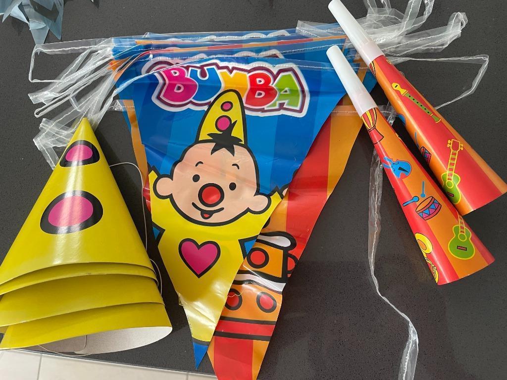 Feestmateriaal Bumba, Spider-Man, de smurfen, Winnie The Po, Enlèvement ou Envoi, Utilisé