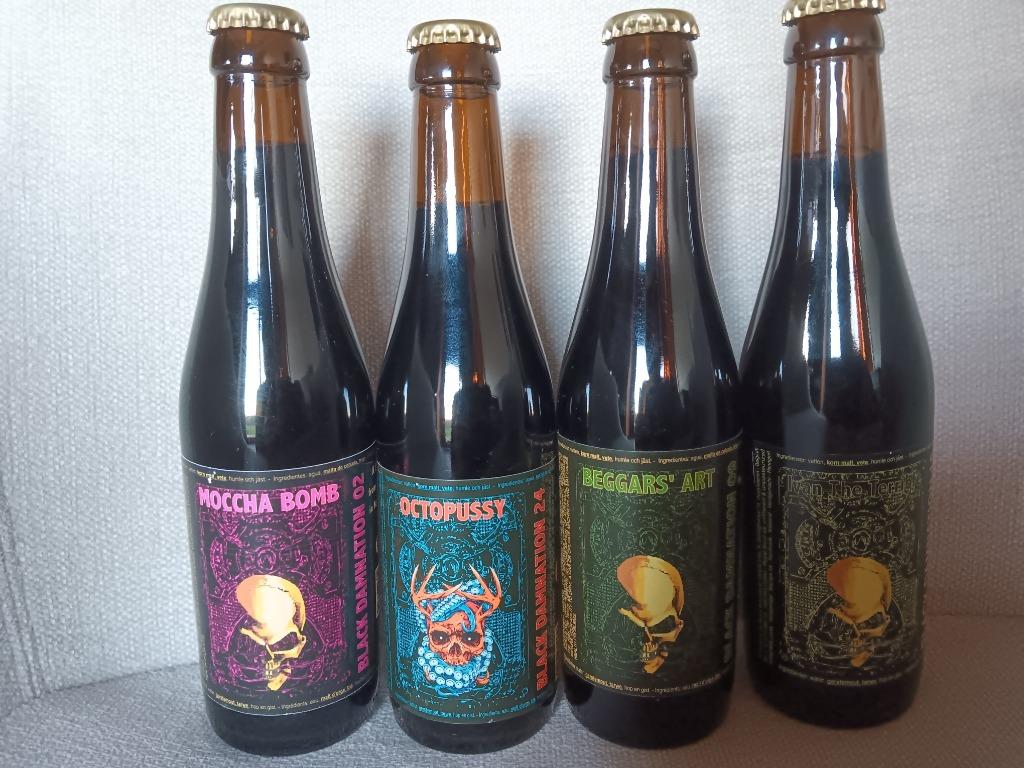 struise brouwers - black damnation - pack 2 - 4x33 cl, Verzamelen, Biermerken, Ophalen, Nieuw, Flesje(s), Overige merken
