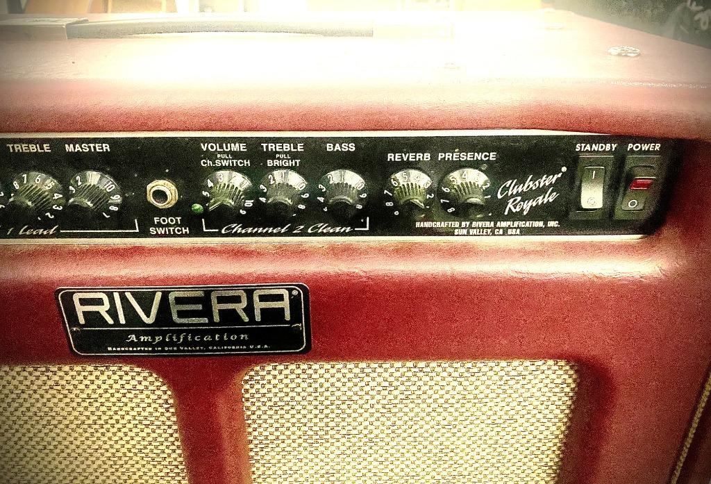 RIVERA CLUBSTER ROYALE, Muziek en Instrumenten, Ophalen, Zo goed als nieuw, Gitaar, 50 tot 100 watt
