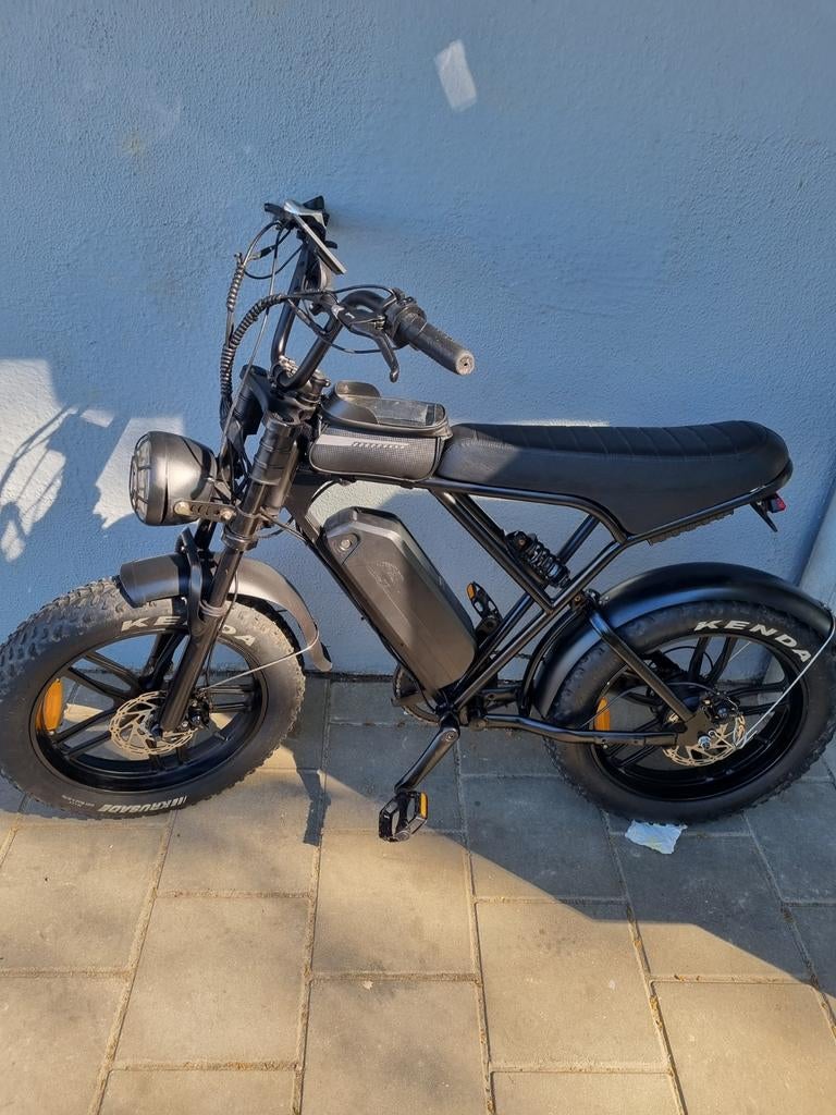 Ouxi h9 fatbike opknapper, Fietsen en Brommers, Gebruikt, 59 cm of meer, 50 km per accu of meer, Ophalen