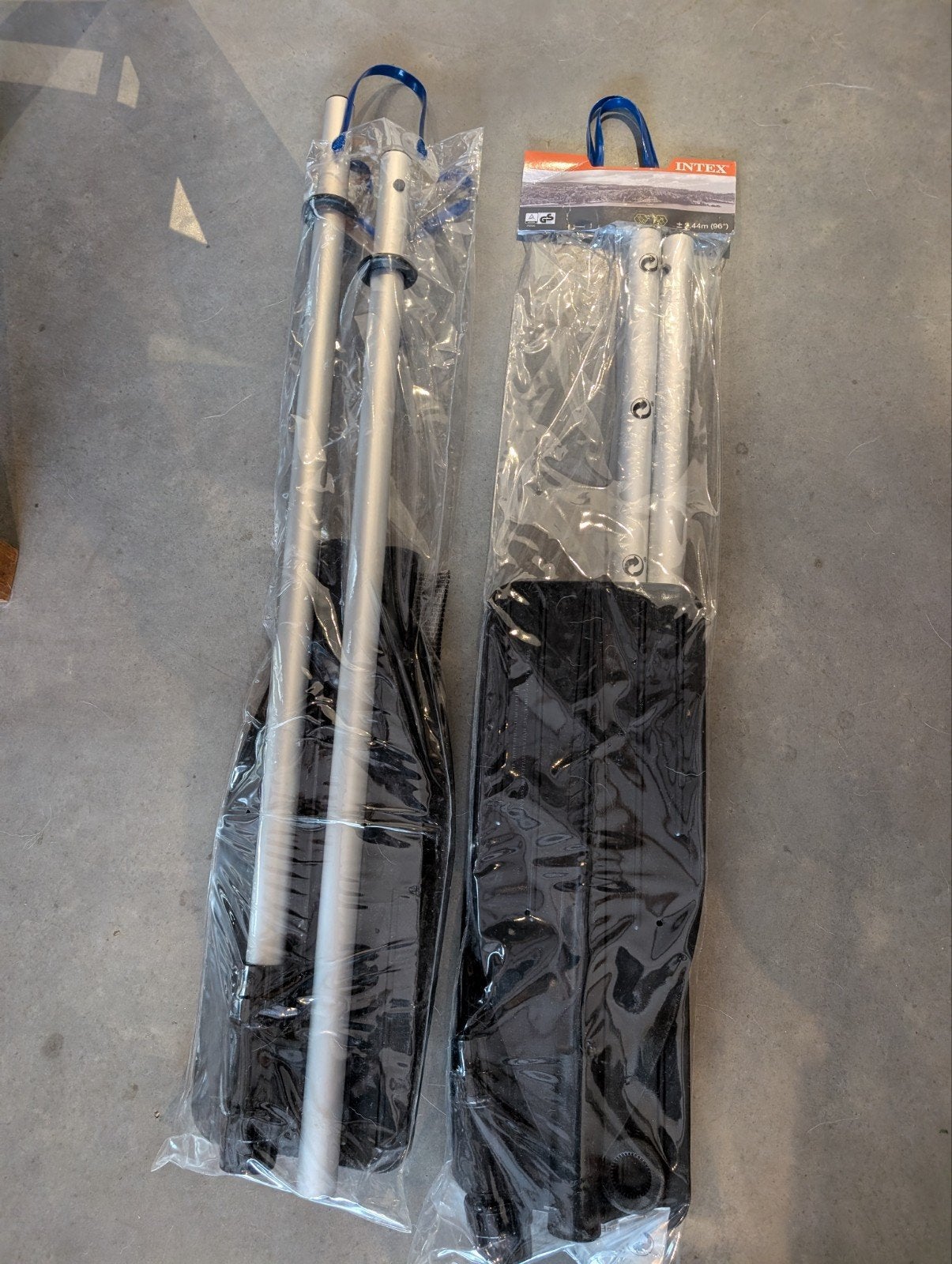 Intex roeispanen aluminium, koppelbaar., Ophalen