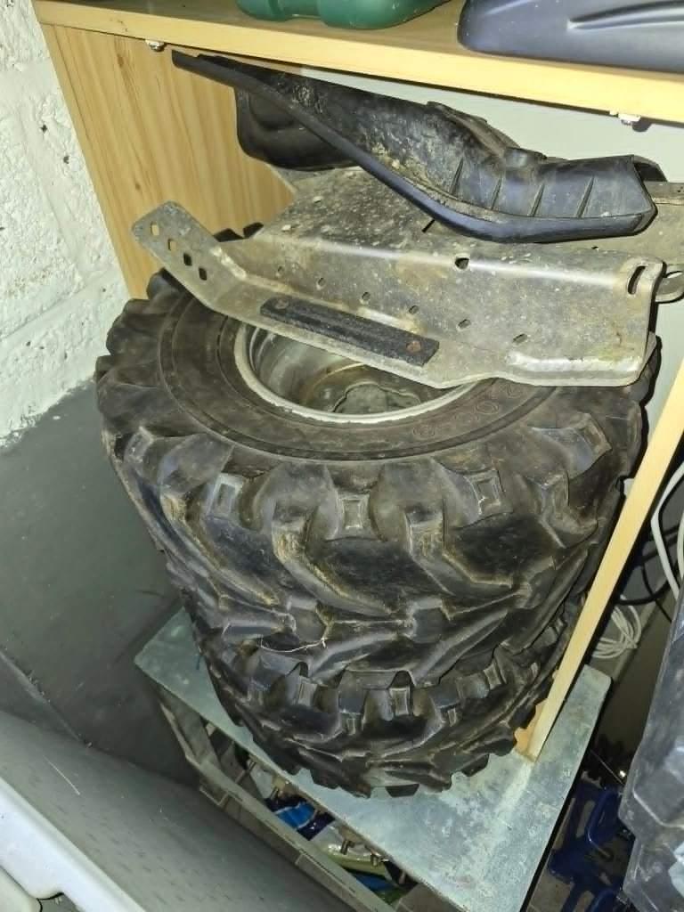 2 raptor 700 350 660 warriors achterwielen, Motoren, Ophalen