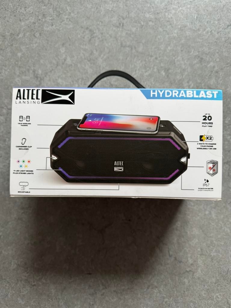 Altec Bluetooth luidspreker, Audio, Tv en Foto, Luidsprekerboxen, Ophalen of Verzenden, Zo goed als nieuw