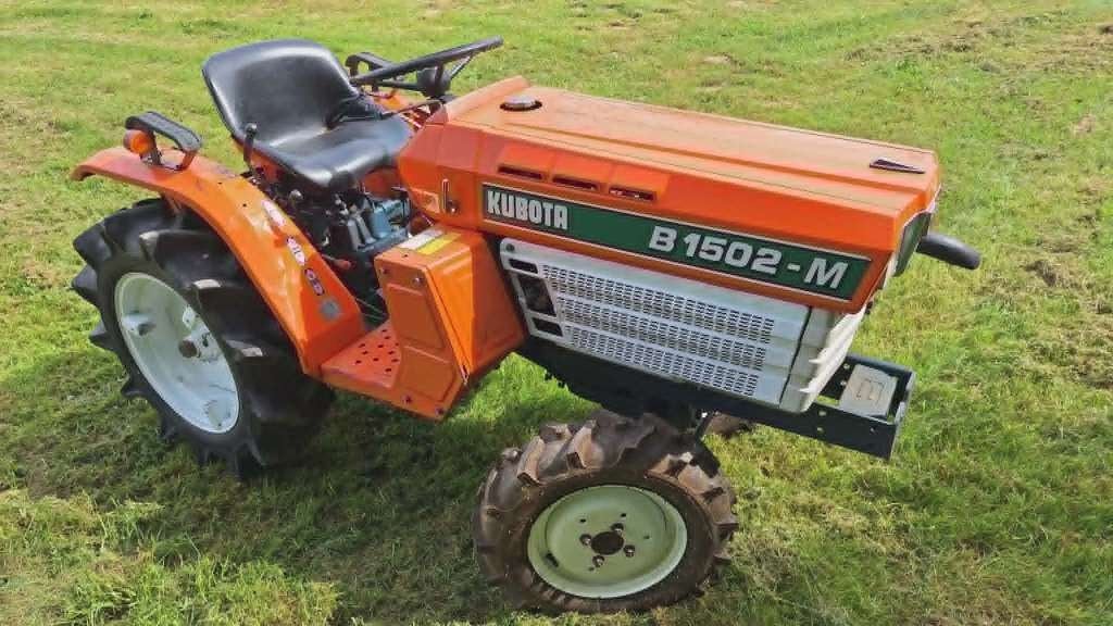 Kubota 1502 4x4-trekker, Tuin en Terras, Ophalen, Gebruikt, 120 cm of meer