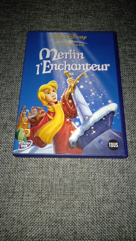 DVD Merlin l’Enchanteur, Ophalen of Verzenden, Gebruikt
