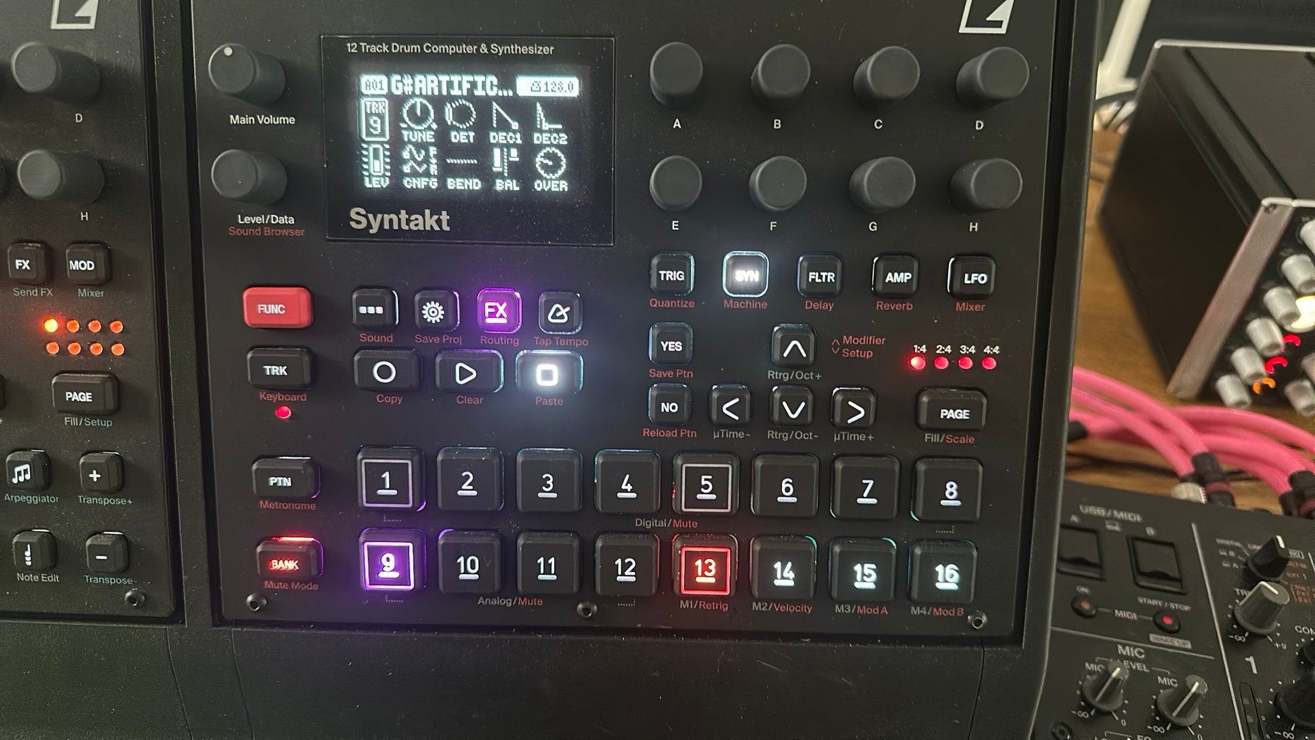 Elektron Syntakt, Muziek en Instrumenten, Ophalen of Verzenden, Zo goed als nieuw