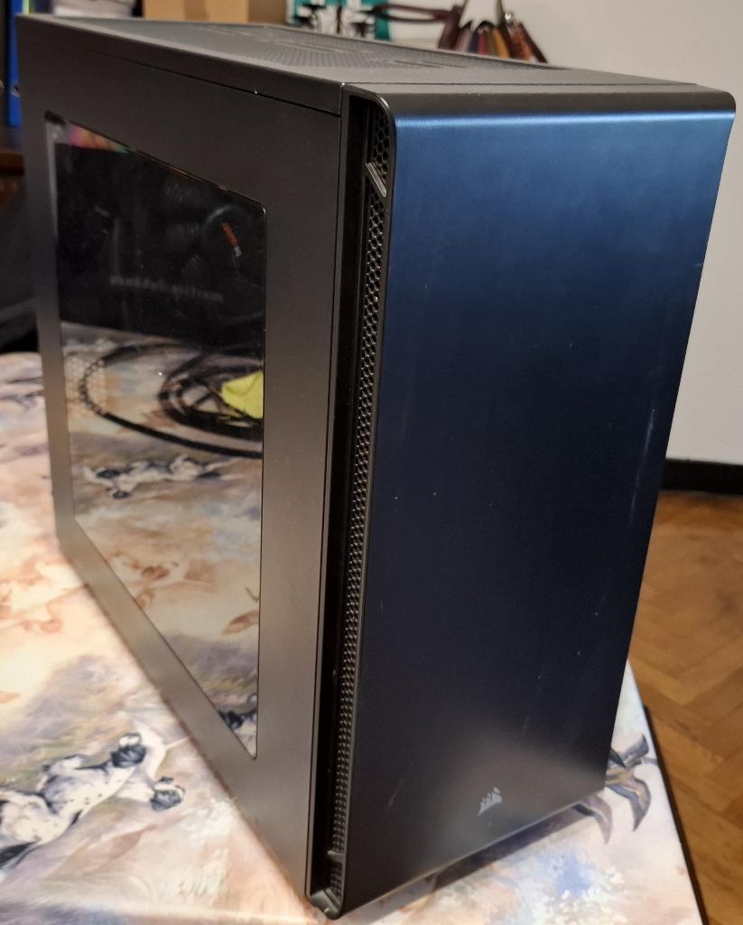 Gaming PC + 27” scherm, Informatique & Logiciels, Ordinateurs de bureau, 2.5 TB, Avec carte vidéo, Comme neuf, Gaming