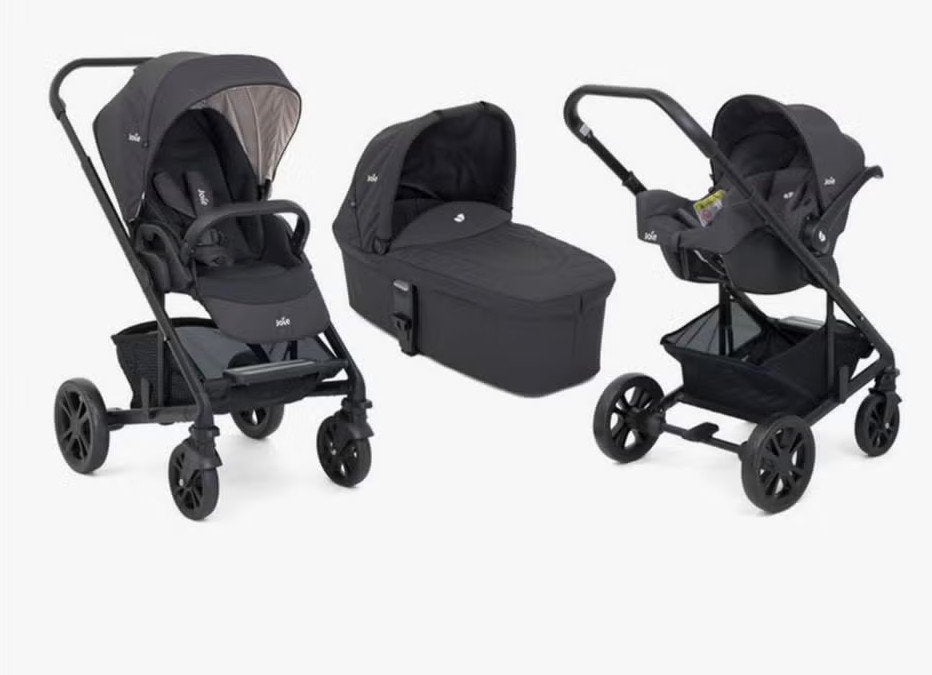Poussette Joie Chrome Shale + isofix  + portable bed, Enfants & Bébés, Poussettes & Combinaisons, Utilisé, Poussette, Autres marques