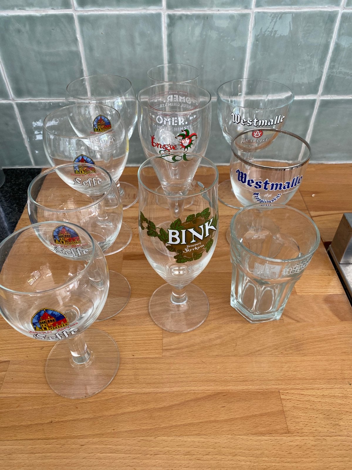 Allerlei glazen., Verzamelen, Ophalen, Zo goed als nieuw