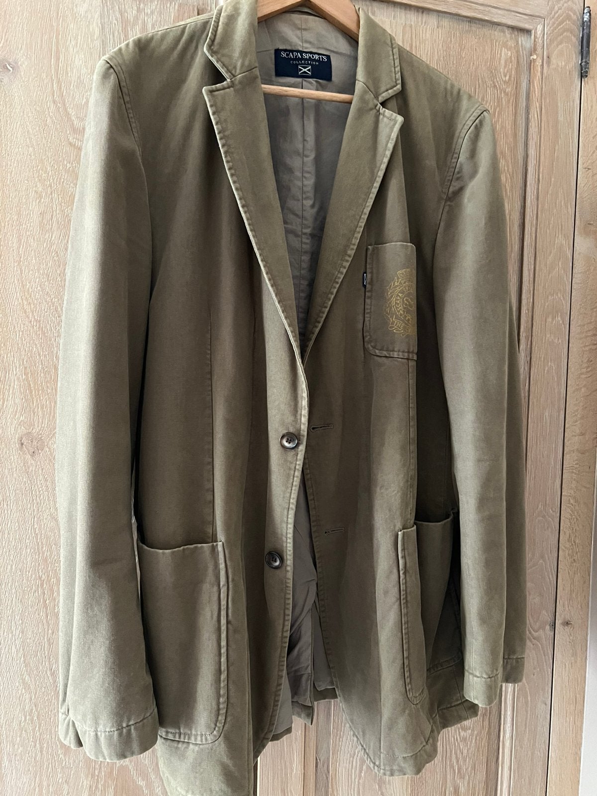 Blazer Scapa Large (maat 54), Enlèvement, Porté, Taille 52/54 (L), Brun