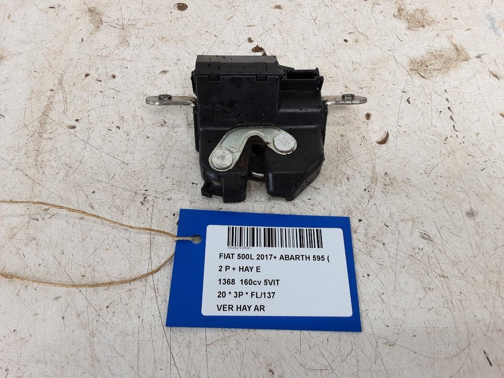 SERRURE COFFRE Abarth 500 / 595 / 695 (01-2008/-), Utilisé, Autres marques automobiles, Haillon arrière