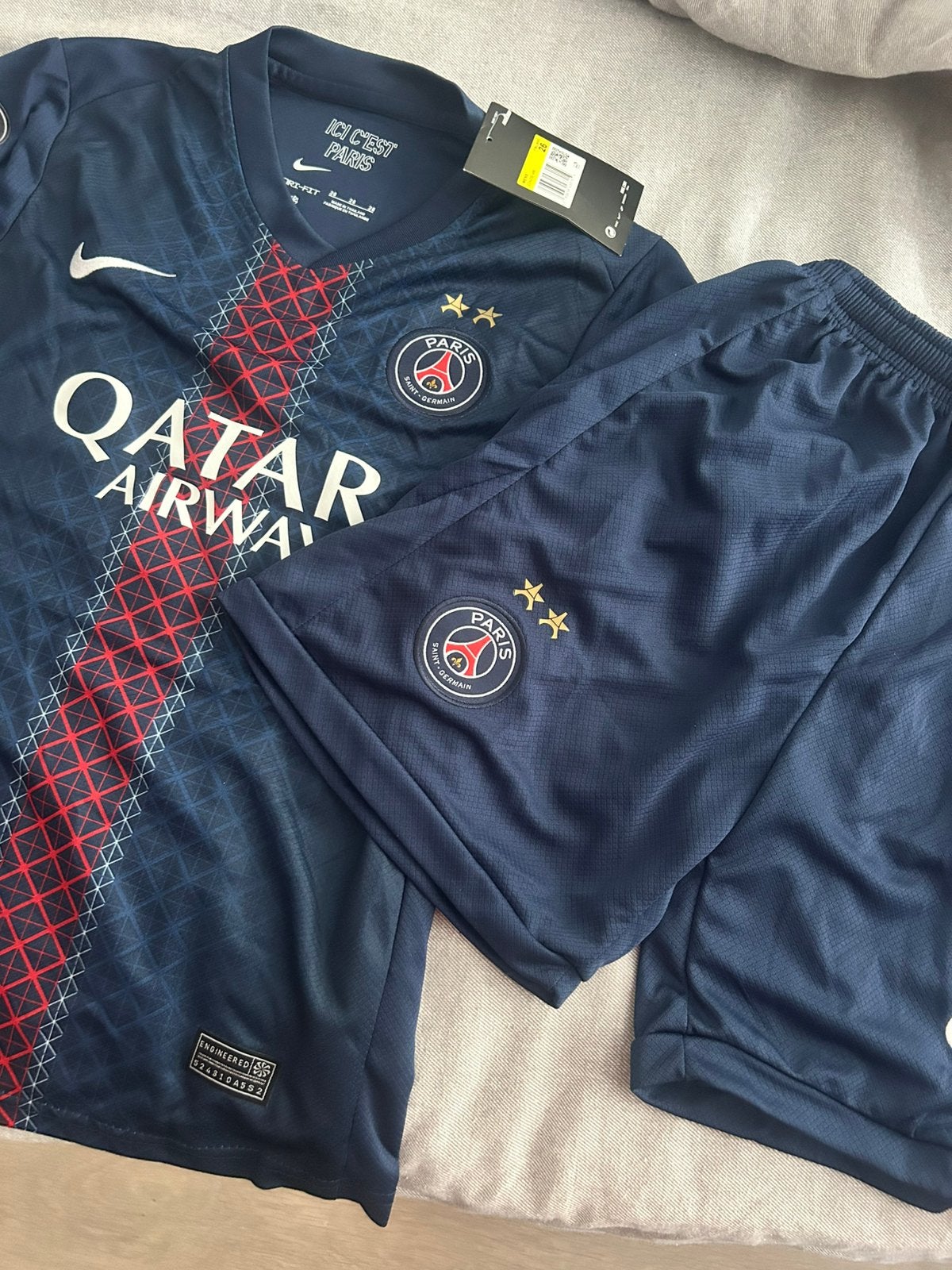 Maillot psg enfant 8-10 ans, Enlèvement ou Envoi, Comme neuf