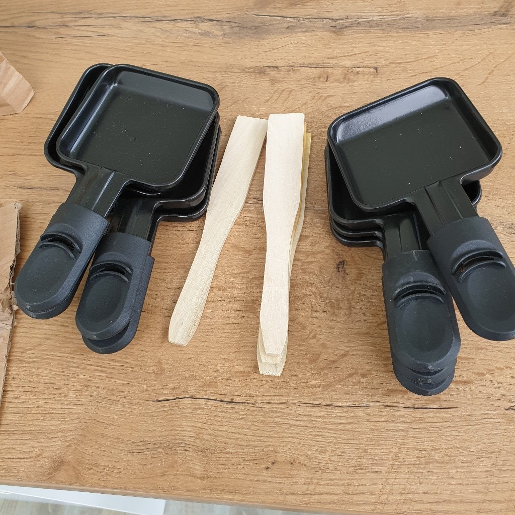 Gourmet en steengrill, Elektronische apparatuur, Gourmetstellen, Ophalen, Zo goed als nieuw, 4 t/m 7 personen