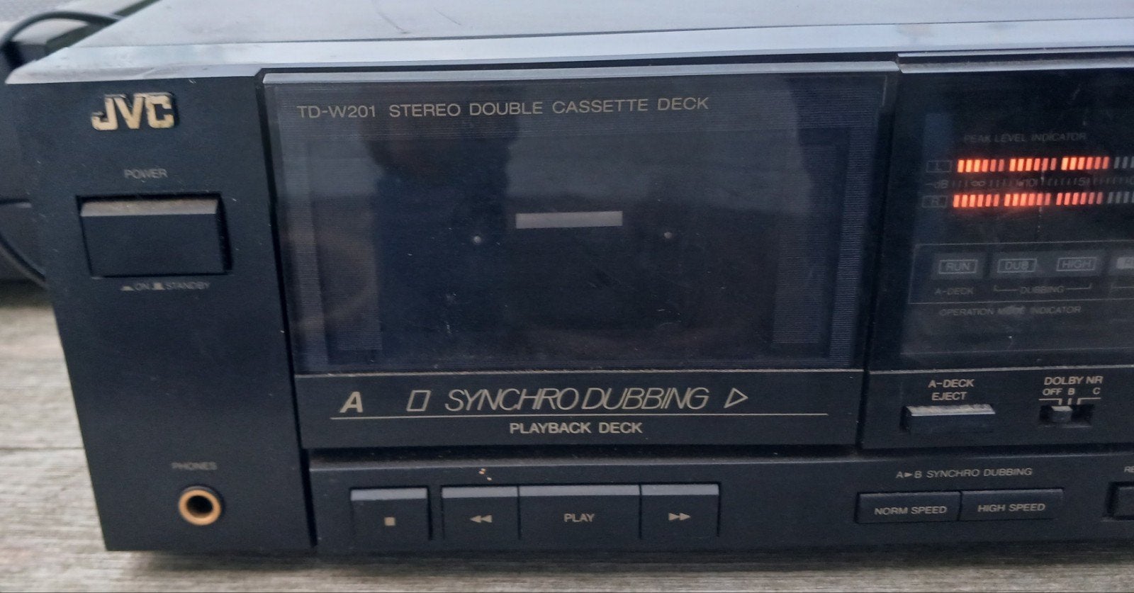 JVC TD-W201 Stereo Double Cassette Deck (Made in Japan), Enlèvement
