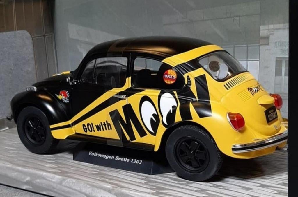 1:18/Vw Käfer 1303/GO!With Moon/1974/NIEUW, Enlèvement ou Envoi, Neuf, Voiture, Solido