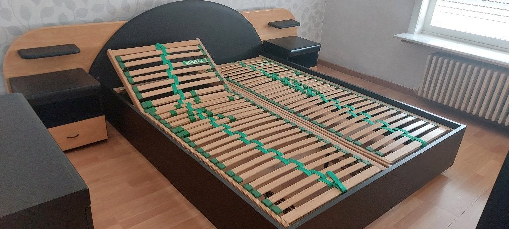 CHAMBRE COMPLÈTE AVEC LATOFLEXES, Enlèvement, Utilisé, Deux personnes
