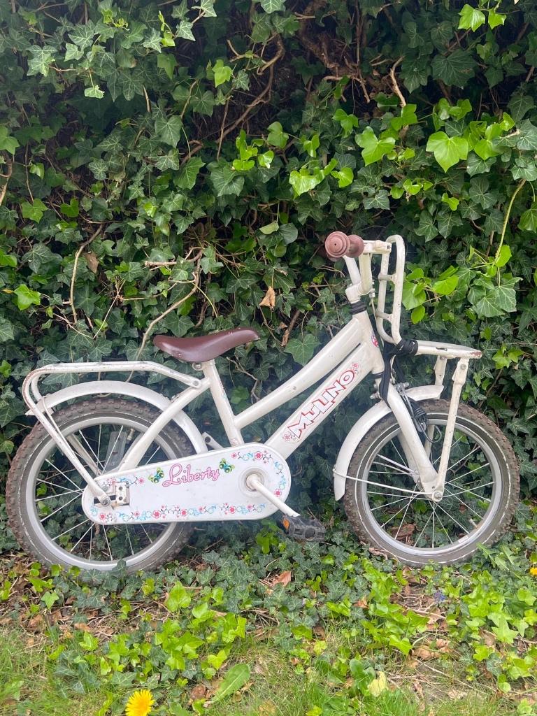 Meisjesfiets 16 inch, Ophalen, Gebruikt, 16 inch