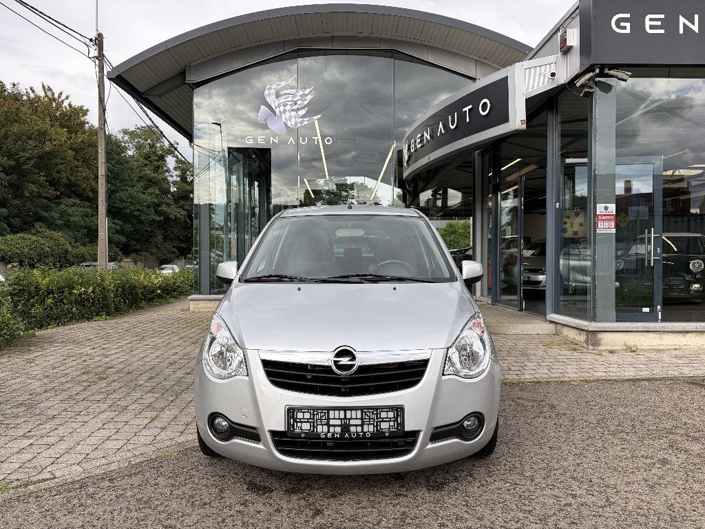 Opel Agila 1.2i Enjoy Automatique Airco * 12 MOIS GARANTIE *, Autos, 1242 cm³, Achat, Entreprise, Garantie prolongée
