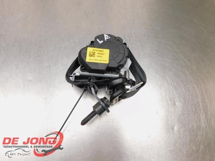 Ceinture de sécurité arrière droite d'un Renault Twingo, Renault, -, 3 mois de garantie, Utilisé