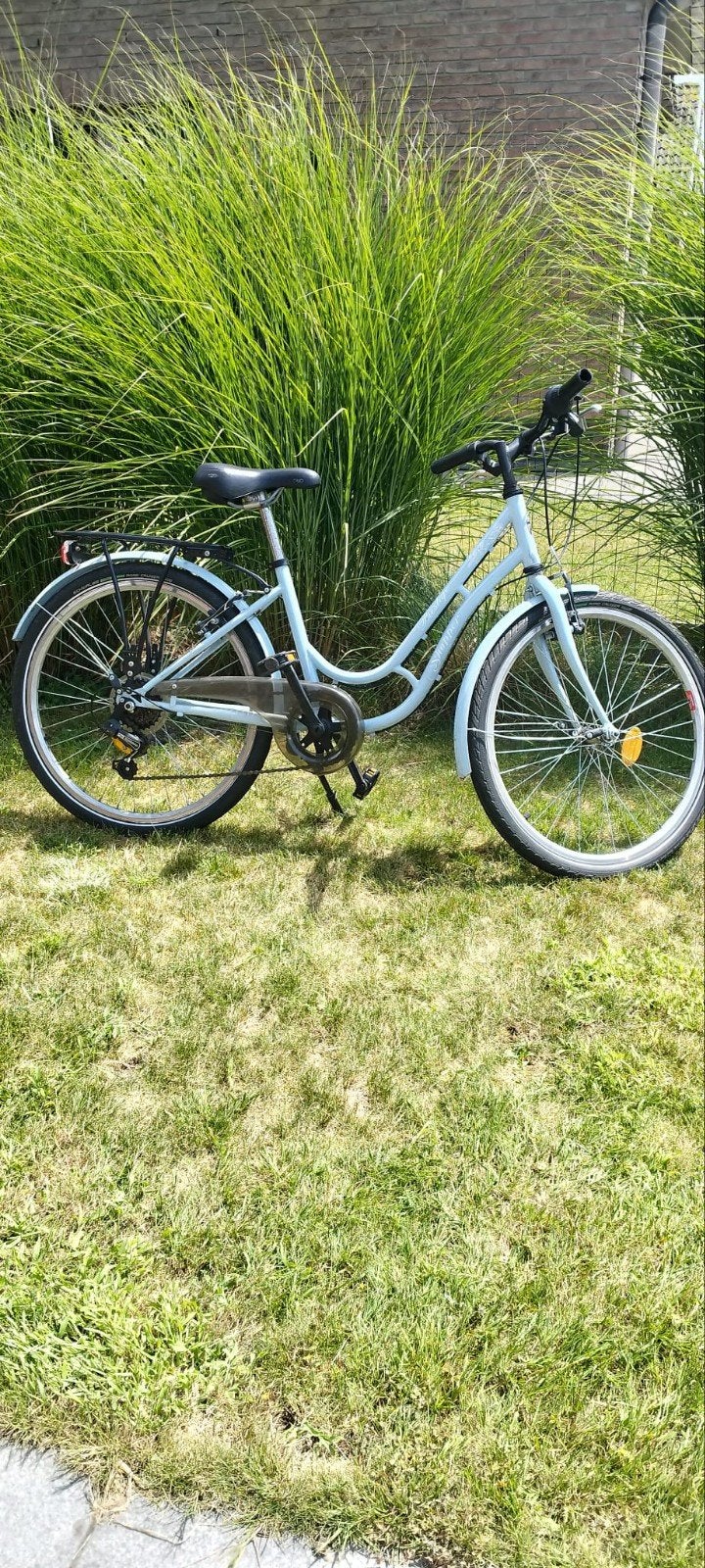 Degelijke meisjesfiets 22 inch 8 - 10 jaar, Ophalen, 22 inch, Versnellingen