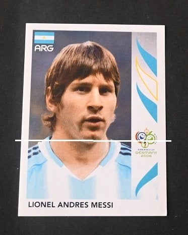 Panini FIFA World Cup 2006 Germany ROOKIE Lionel Messi, Collections, Envoi, Neuf, Affiche, Image ou Autocollant