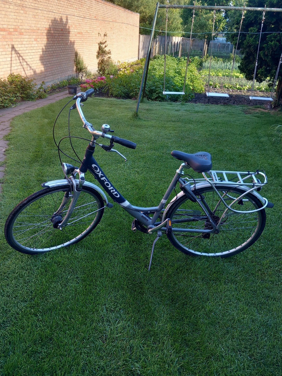 Dames fiets, Ophalen