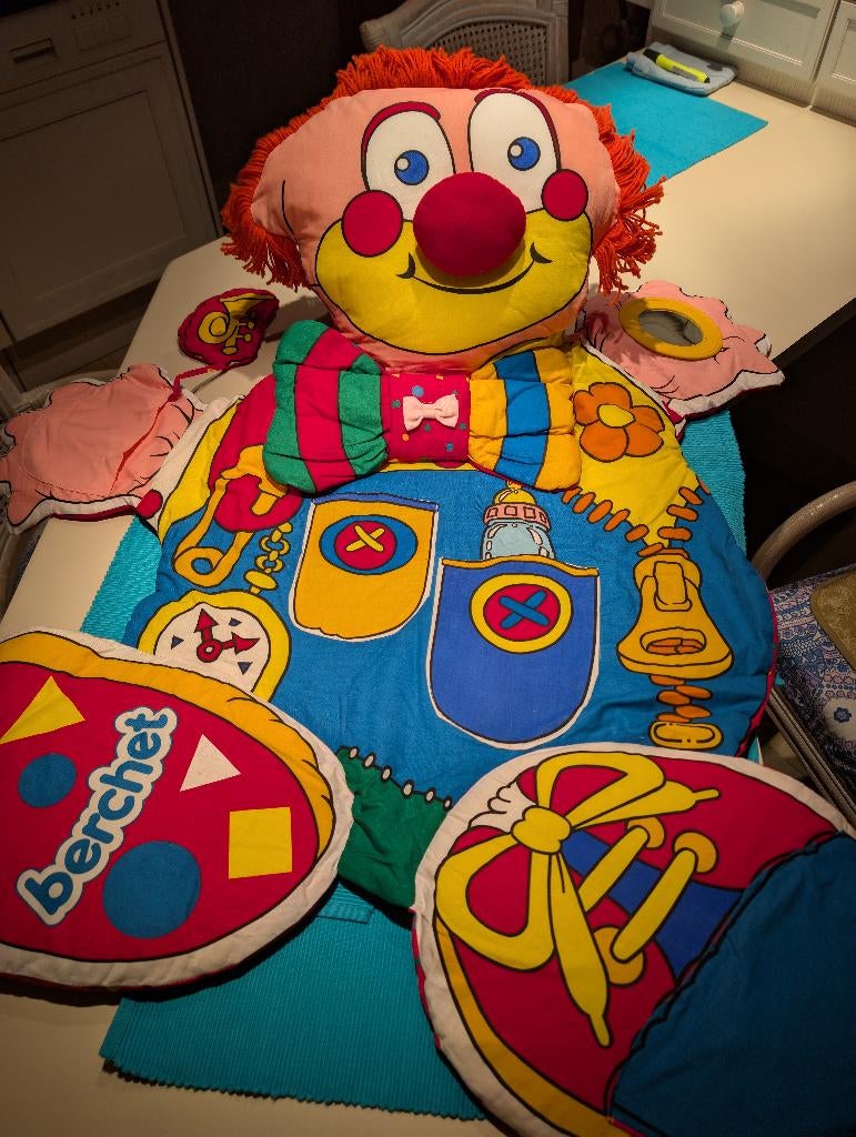 clown speelkleed 100cm x 80cm merk Berchet, Ophalen, Nieuw