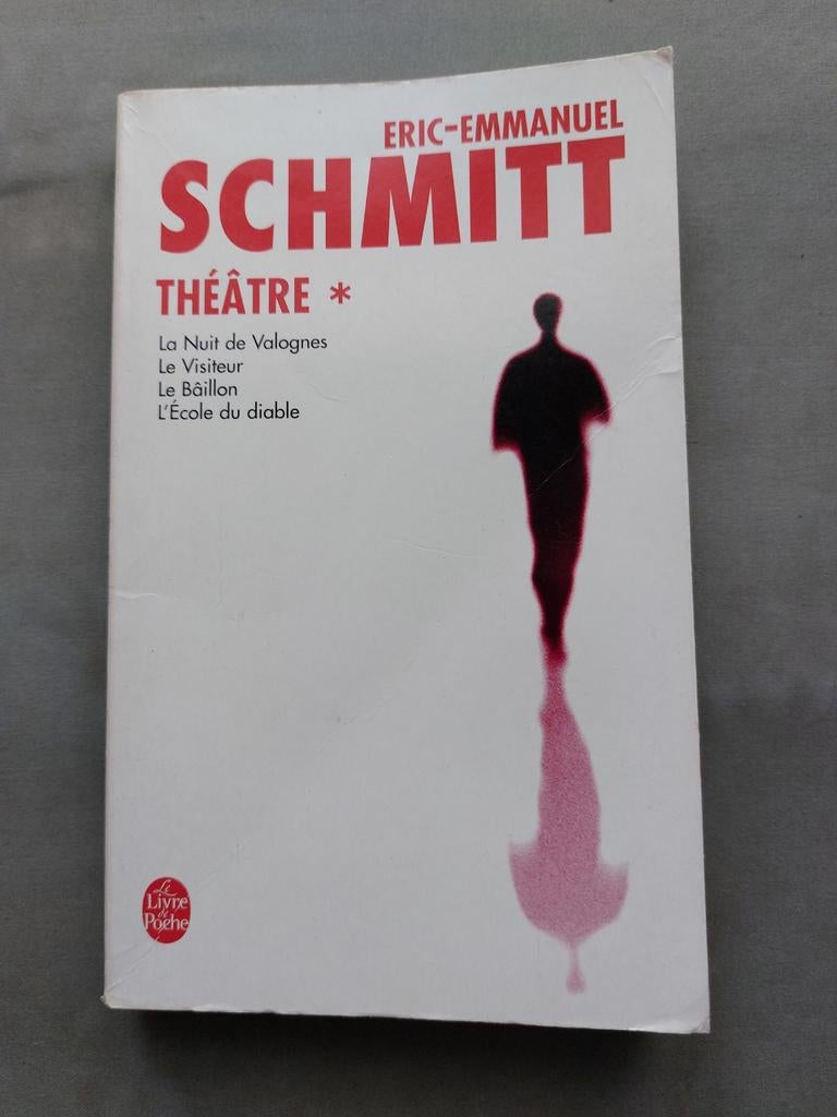 Théâtre de Eric Emmanuel Schmitt, Livres, Enlèvement, Utilisé