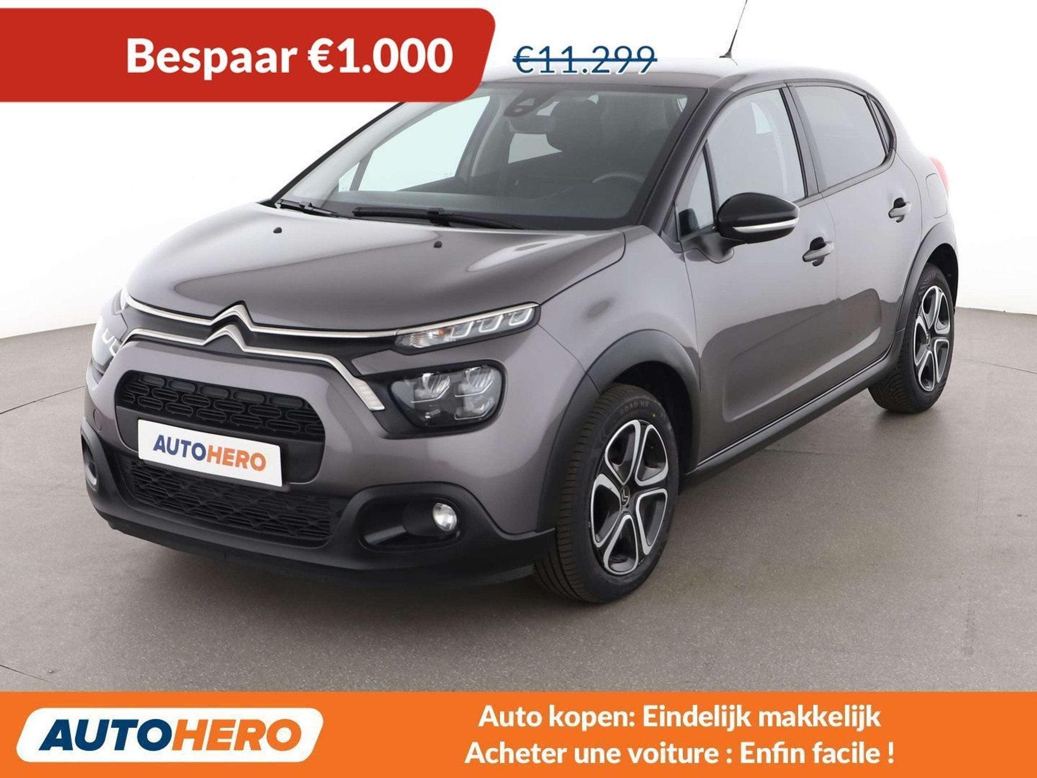 Citroën C3 1.5 Blue-HDi Feel Pack, Autos, Achat, Euro 6, Boîte manuelle, Noir