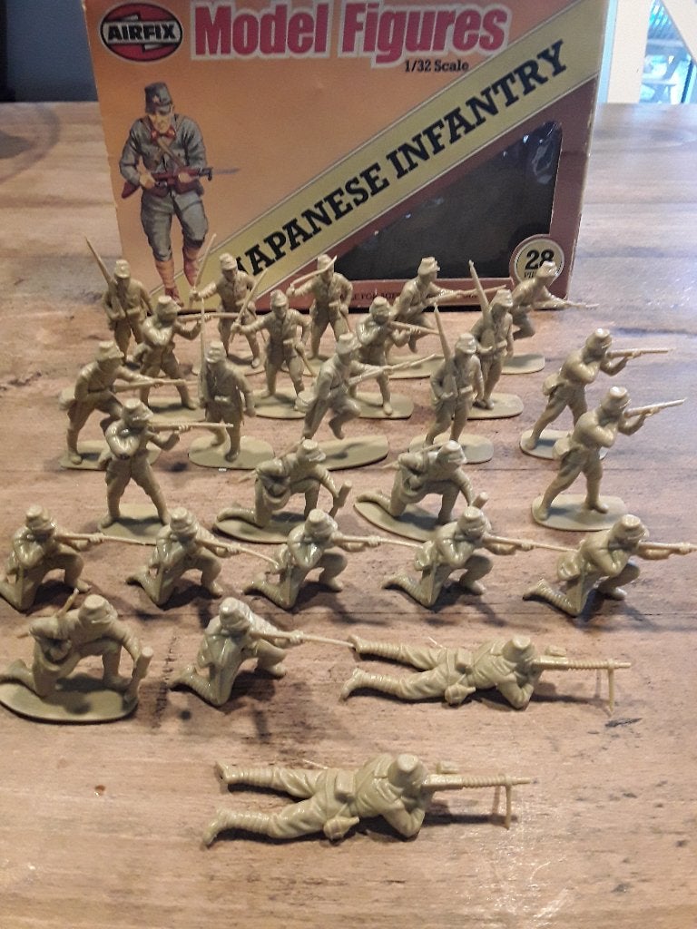 Boite 27 soldats Japonais Airfix, Enlèvement ou Envoi