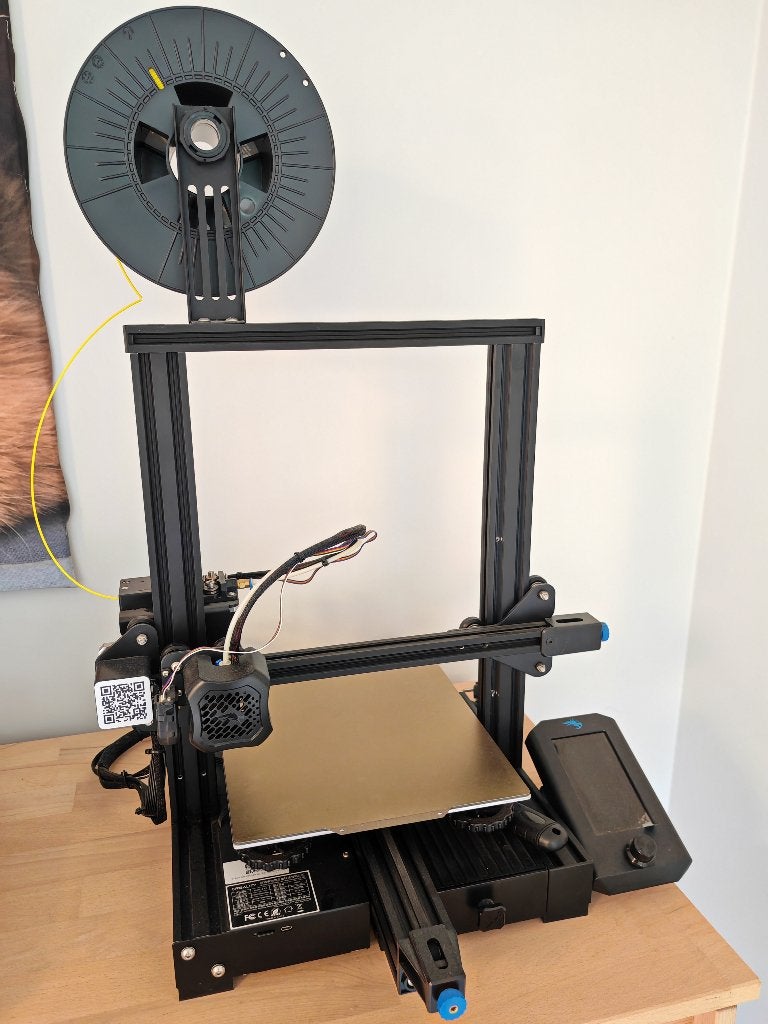 Ender 3 v2, Computers en Software, 3D Printers, Ophalen, Zo goed als nieuw, Filament, Creality Ender