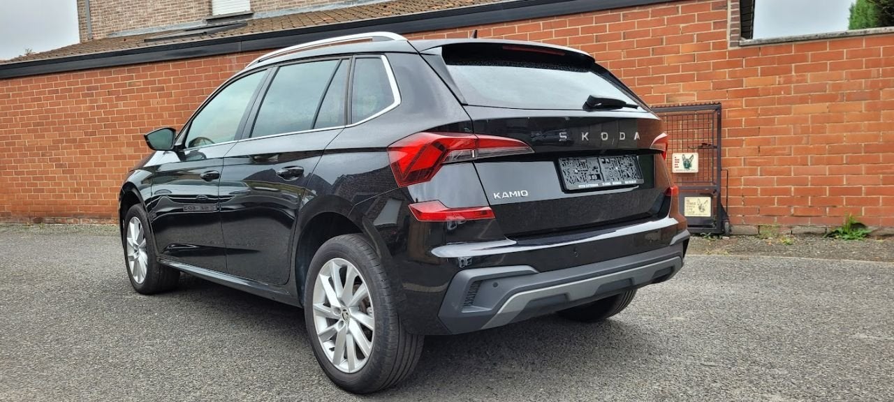 Skoda Kamiq Selection (bj 2024, automaat), Auto's, Skoda, Stof, Gebruikt, 116 pk, Zwart