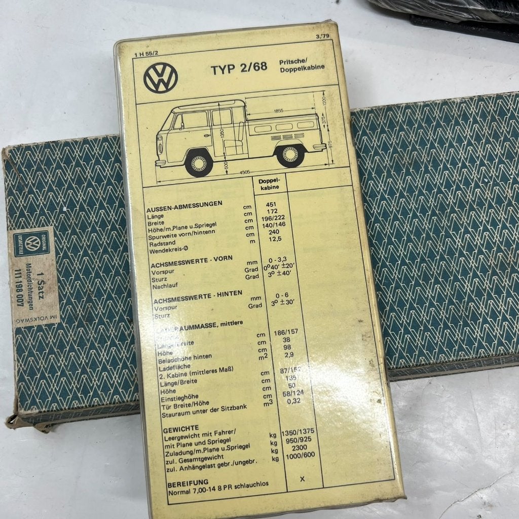 VW NOS Erker DOKA Kalkulations unterlagen, Ophalen of Verzenden, Gebruikt