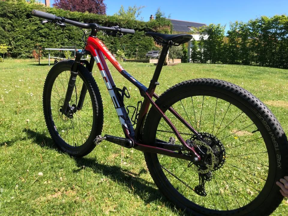 VTT XS - carbone trek 29 pouces, Vélos & Vélomoteurs, Enlèvement, Utilisé, Hommes, Frein à disque
