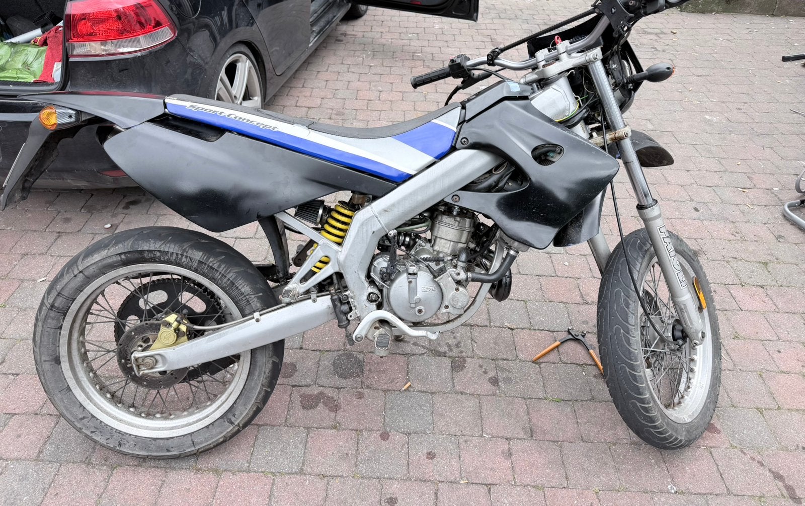 Derbi sanda classe B, Fietsen en Brommers, Brommers | Derbi, Ophalen, Zo goed als nieuw