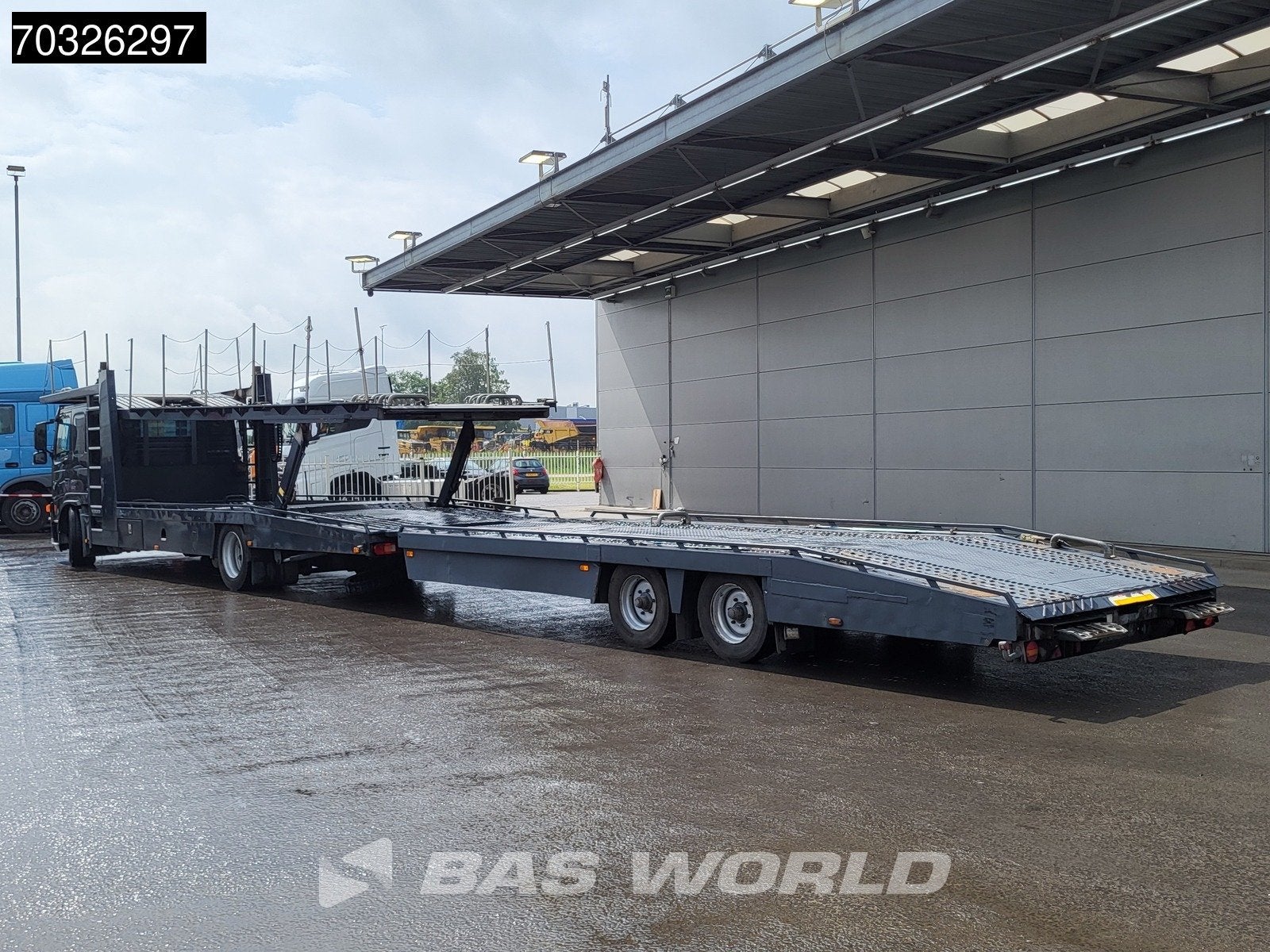 Volvo FM FM 340 4X2 Tijhof Car transporter Full Air suspensi, Auto's, Automaat, Stof, 340 pk, Bedrijf